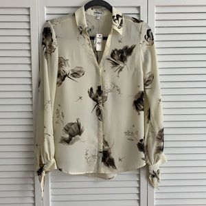 Express button down blouse